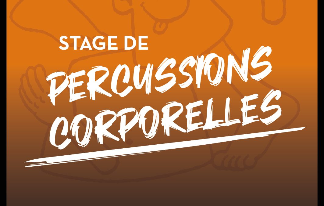 Stage de percussions corporelles ! 👏