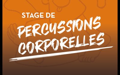 Stage de percussions corporelles ! 👏